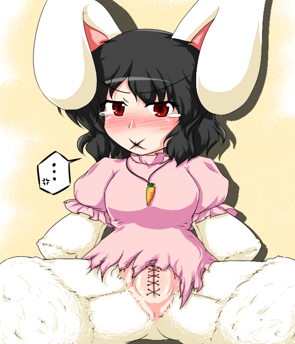 miffy and inaba tewi (touhou and 1 more) by sukedai